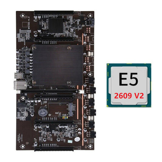 Btc Mining Motherboard X79 H61+e5 2609 V2 Cpu for Btc Miner Mining