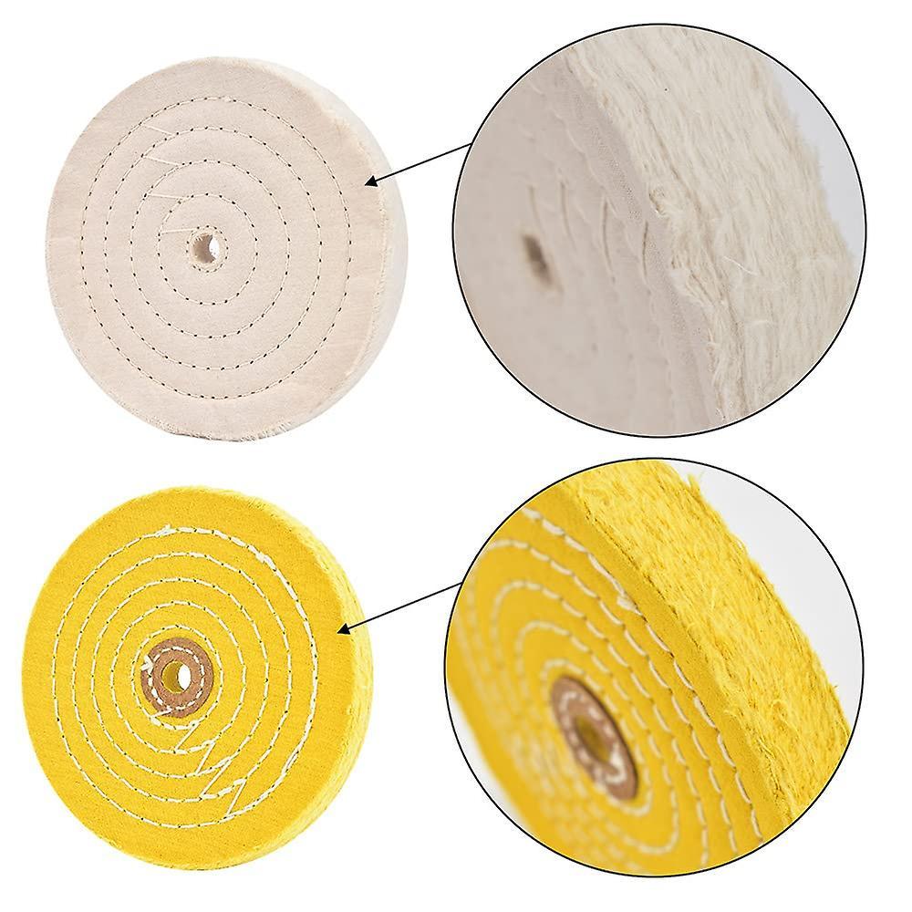 Polishing Wheel for Table Buffer Polisher with 12.7mm Mandrel Hole