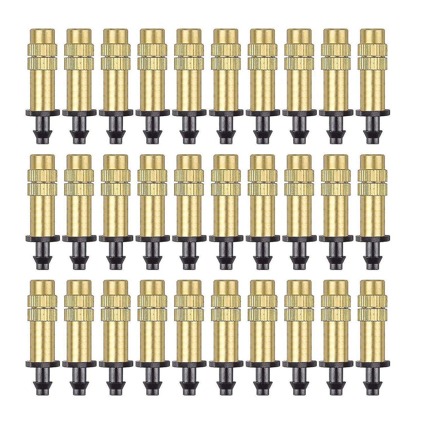 30pcs Watering Nozzle Adjustable Copper Irrigation Water Sprinkler