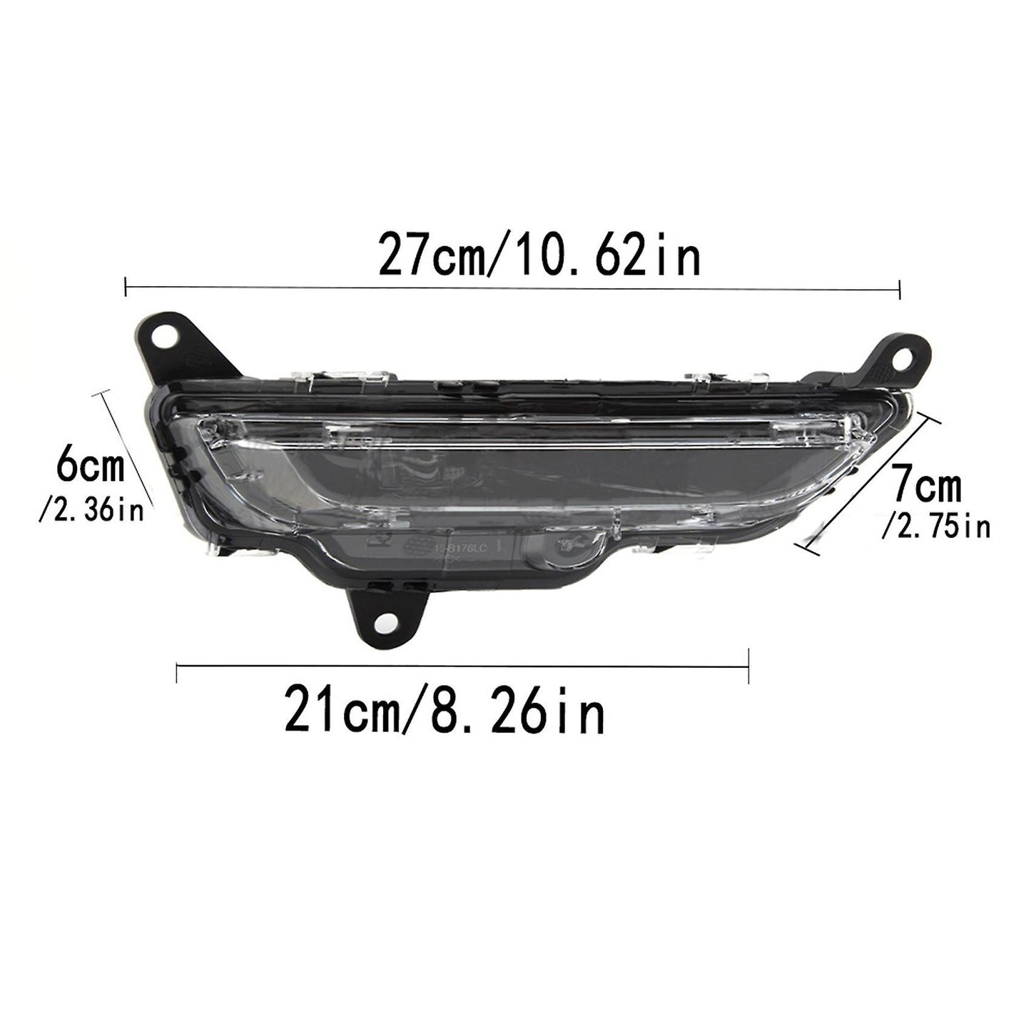 Right Drl Light Headlight Fog Light Led Daytime Running Lamp