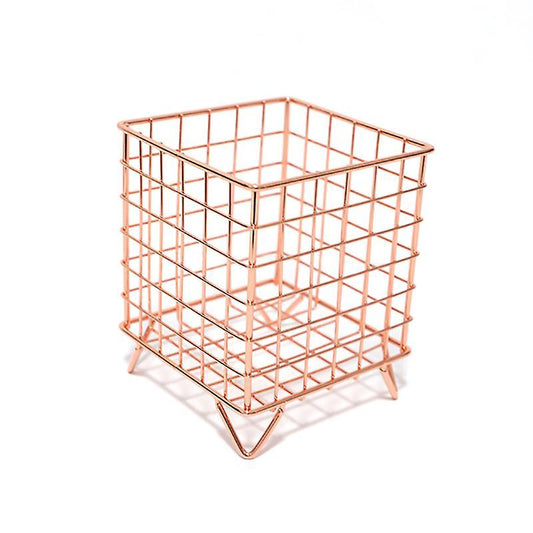 Coffee Capsule Holder Iron Basket for Nespresso Capsules Rose Gold