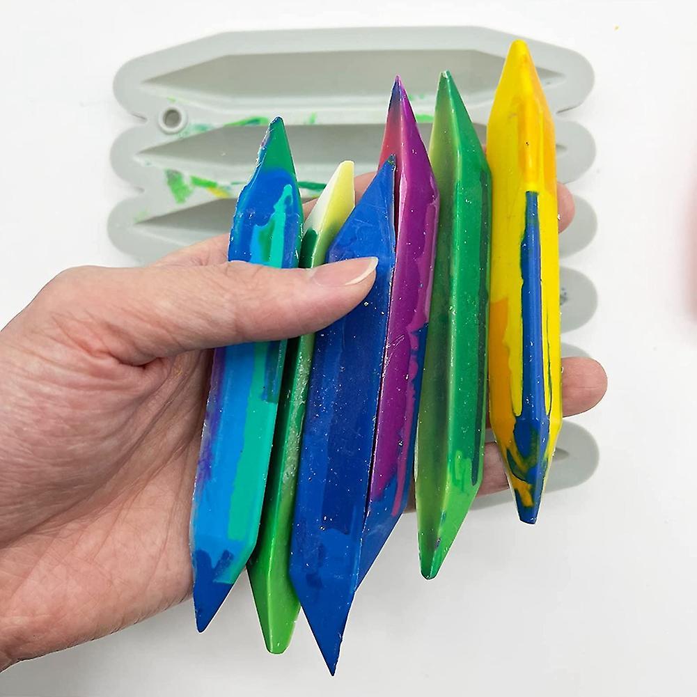 Crayon Recycling Mold 2 Pack, 3d Crayon Silicone Mold,oven