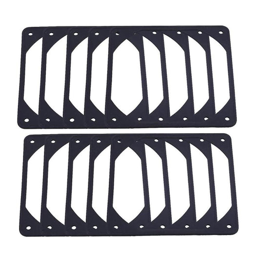 10pcs 120mm Anti-vibration Silicon Fan Gasket Noise Reducing