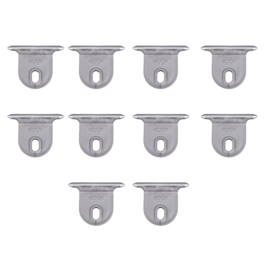 10x Universial Hanging Clothes Hook Gray for Caravan Awning Hanger