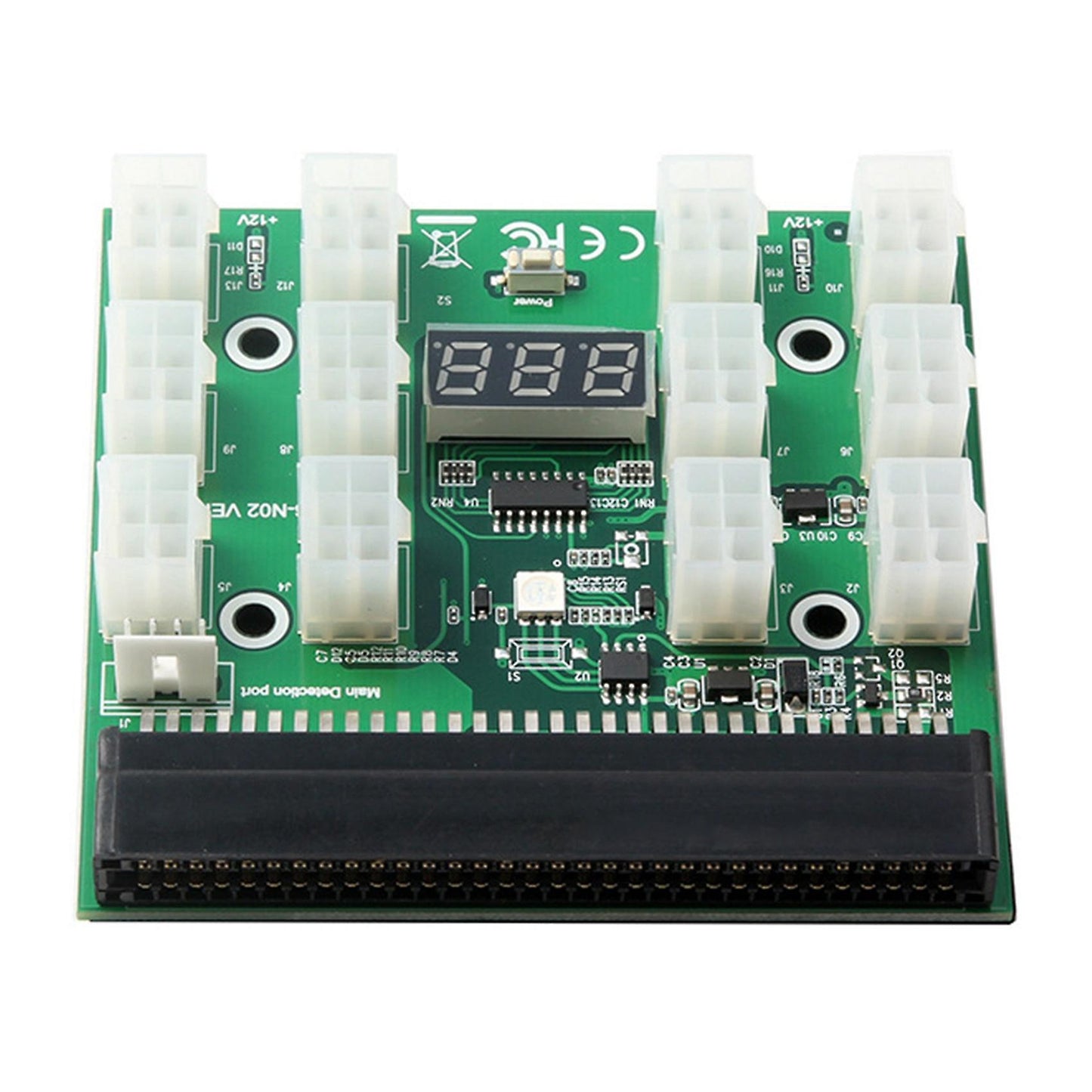 Breakout Board for Hp 1200w 750w Psu Gpu Miner Mining Btc Eth