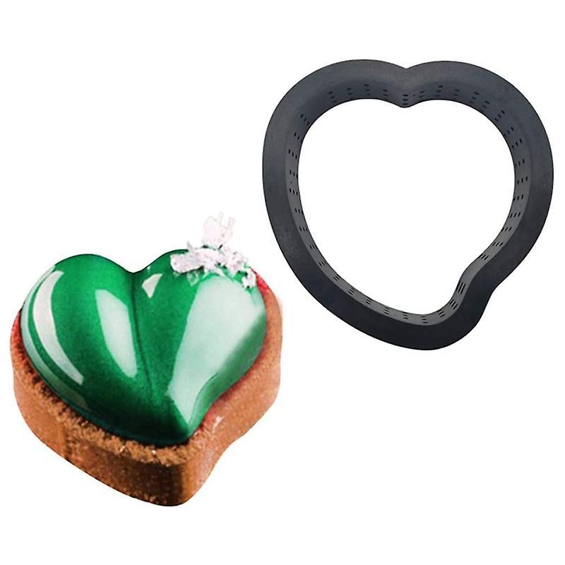 Cake Mold Perforated Cutter Cake Rings Baking Metal Ring Molds 8pcs