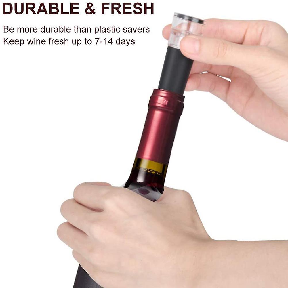 Wine Bottle Stoppers 6 Pack Reusable Wine Bottle Stopper