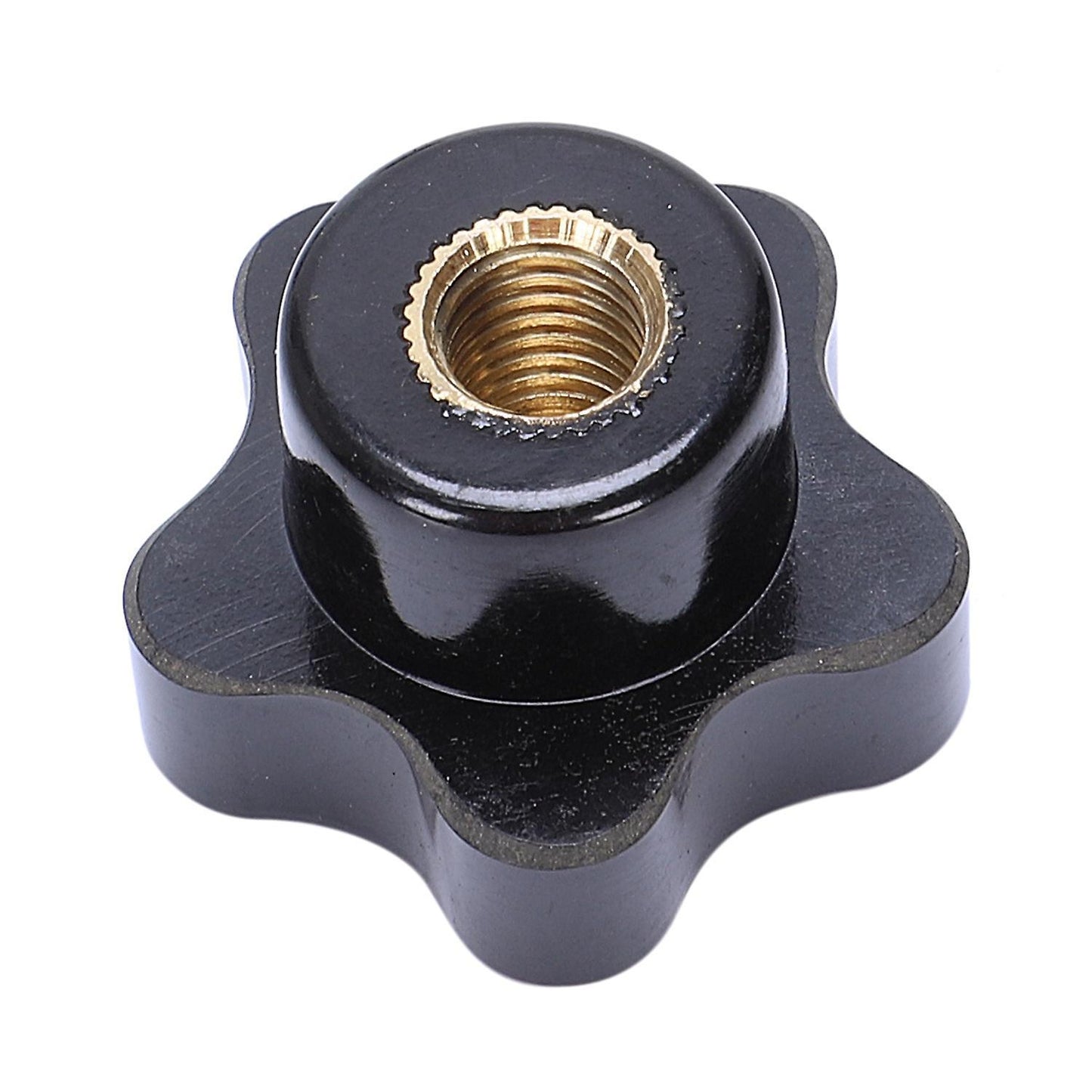 5pcs M8 Female Thread 32mm Star Head Clamping Nuts Knob Grip Handle