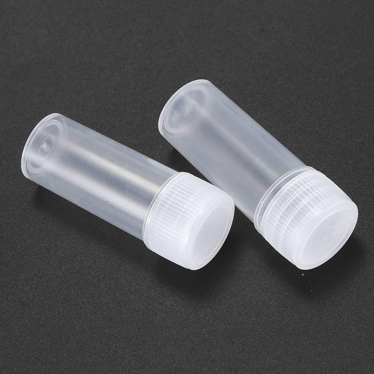 50x Sample Bottle 5ml Test Tube Lab Small Vial Storage Container+lid