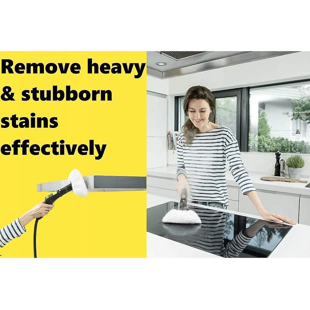 5 Pcs Microfiber Cover Set for Hand Nozzle Karcher Steam Cleaner