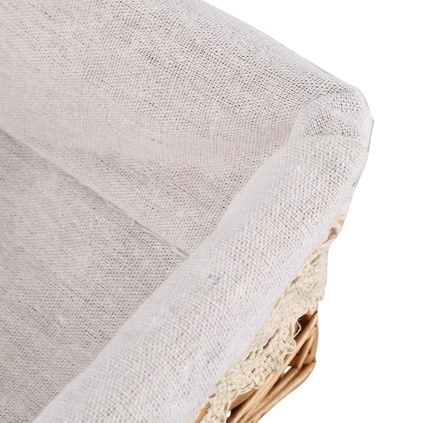 Storage Basket,wicker Storage Bins Rectangular Basket,arts and Crafts