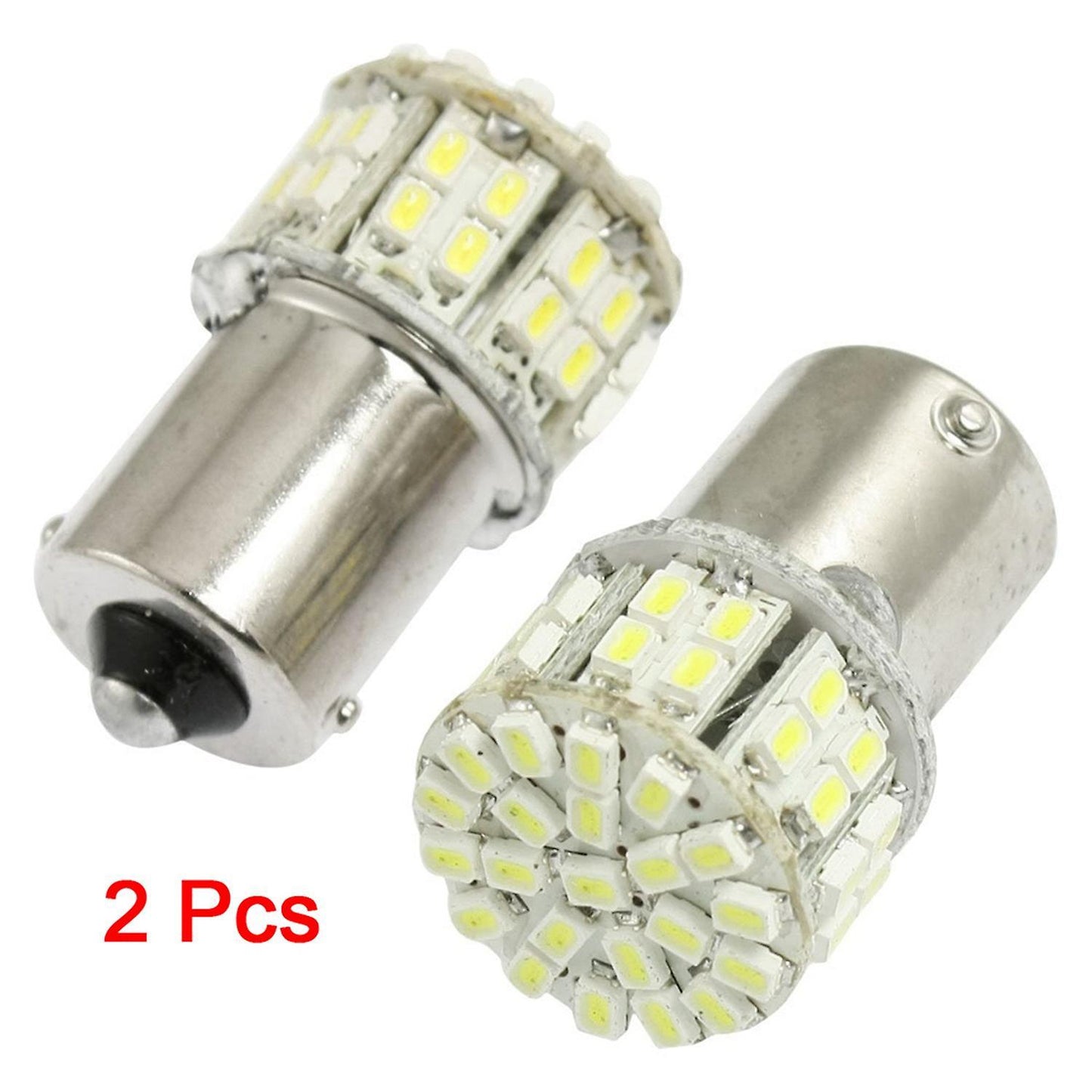 2 Pcs Ba15s 1156 1141 Car Tail Brake Turn Light Led Bulbs 50-1210 S