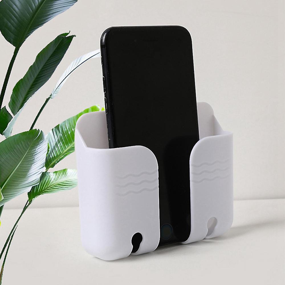8pcs Mobile Phone Wall Holder Organizer Storage Box with Hooks