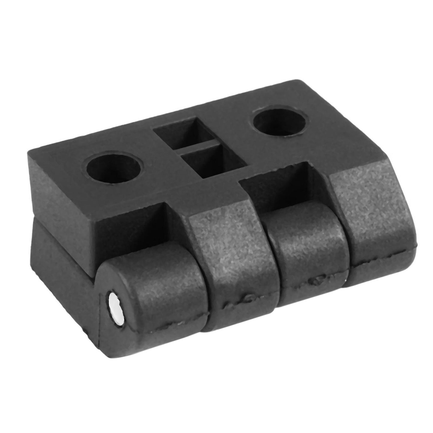 3pcs 63mm X 50mm Cabinet Plastic Hinge Door Hinges Hinge Black