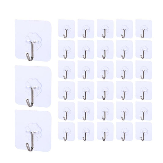 Punch-free Non-marking Hook Strong Transparent Waterproof Sticker