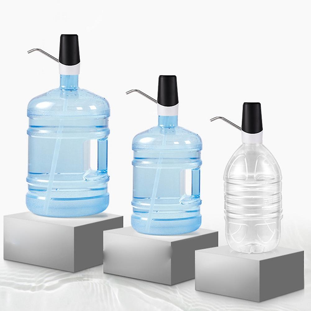 Electric Water Pump Usb Dispenser Pump for Kitchen Workshop (white)