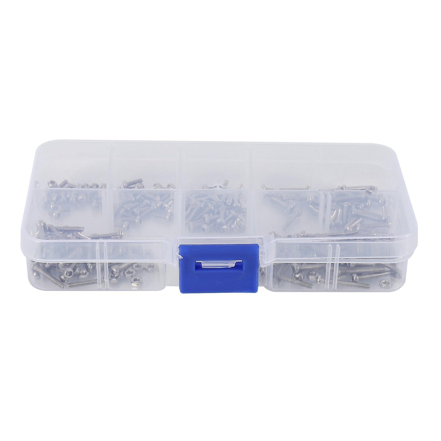 230pcs M2 304 Stainless Steel Hex Socket Button Head Screws Nuts Kit