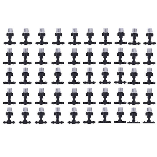 50x Spray Water Fog Misting Nozzle Cooling System Greenhouse Plants