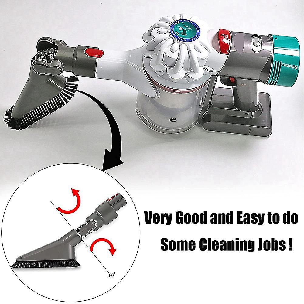 Up Top Nozzle Brush for Dyson V7 V8 V10 V11 Adjust Angle 180 Degrees
