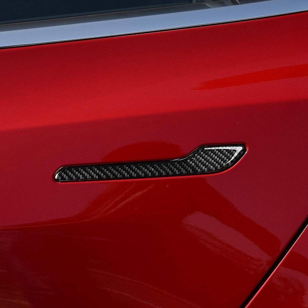 4pcs/set Anti-scratch Door Handle Wrap Waterproof for Tesla Model 3