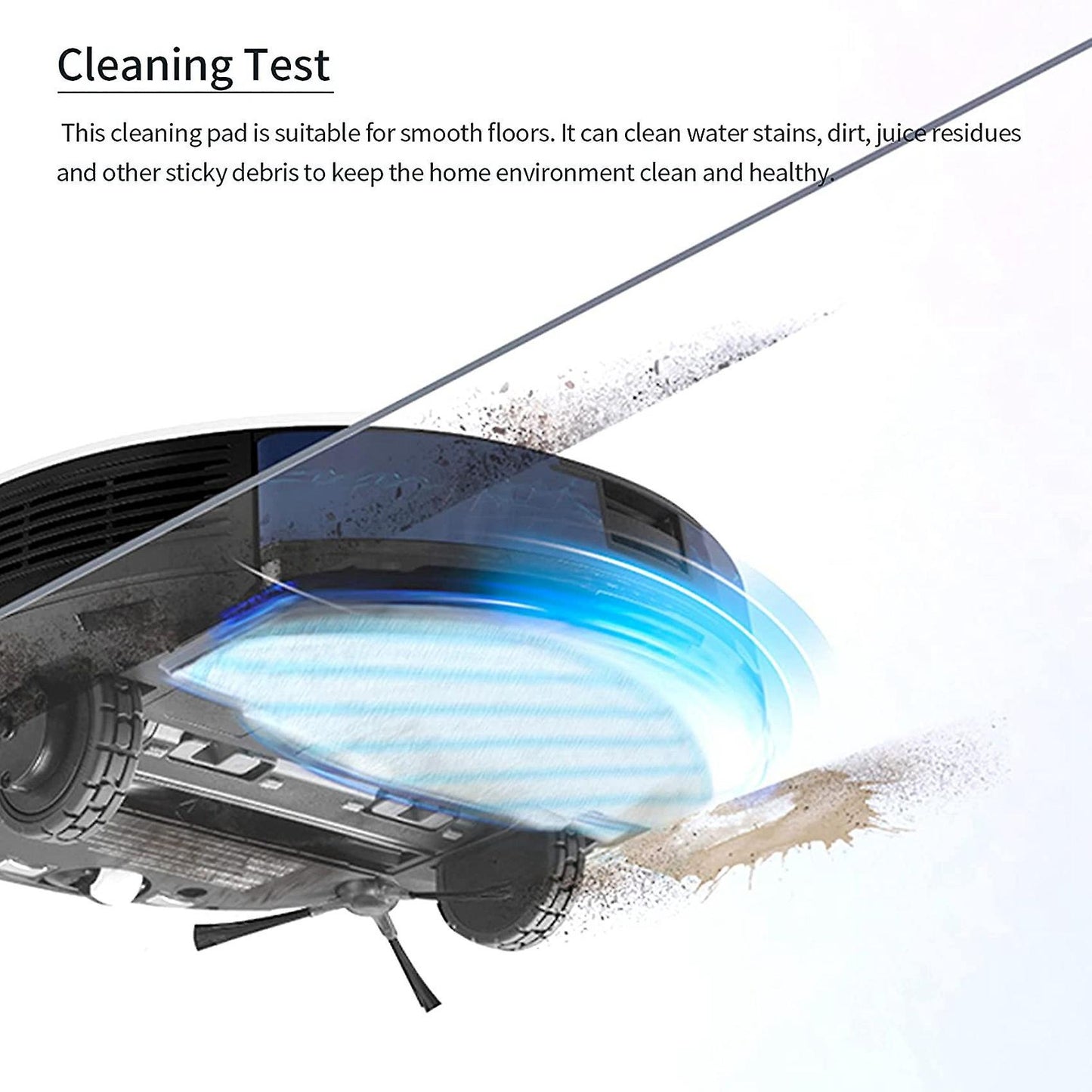 240pcs Microfiber Mopping Pads for Ecovacs Deebot Ozmo T8 T9 Aivi
