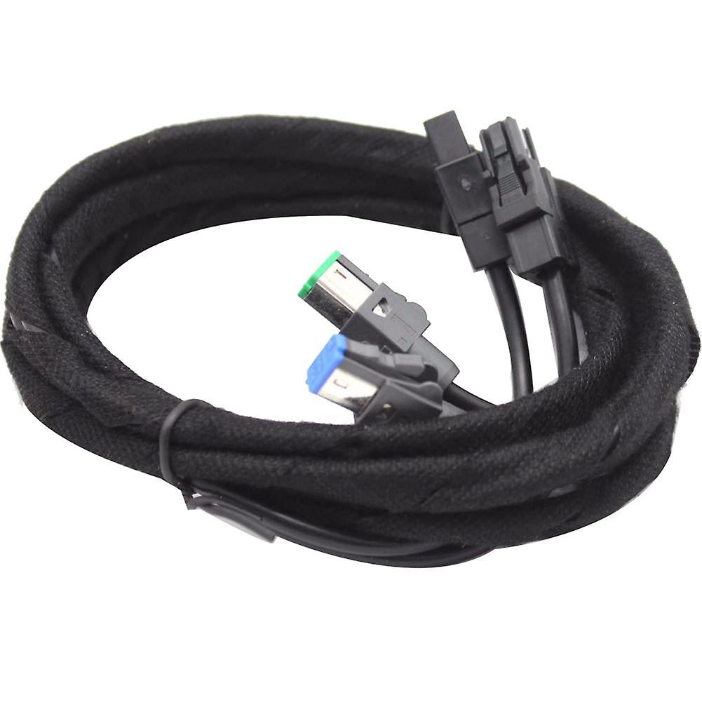 Auto Usb Aux Adapter Hub Retrofit Kit for Mazda 2 Cx-3 Tk78-66-9u0c