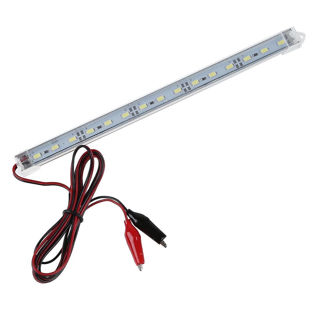 2pc 12v Car 15 Led 5630 Smd Interior Light Strip Lamp Bar