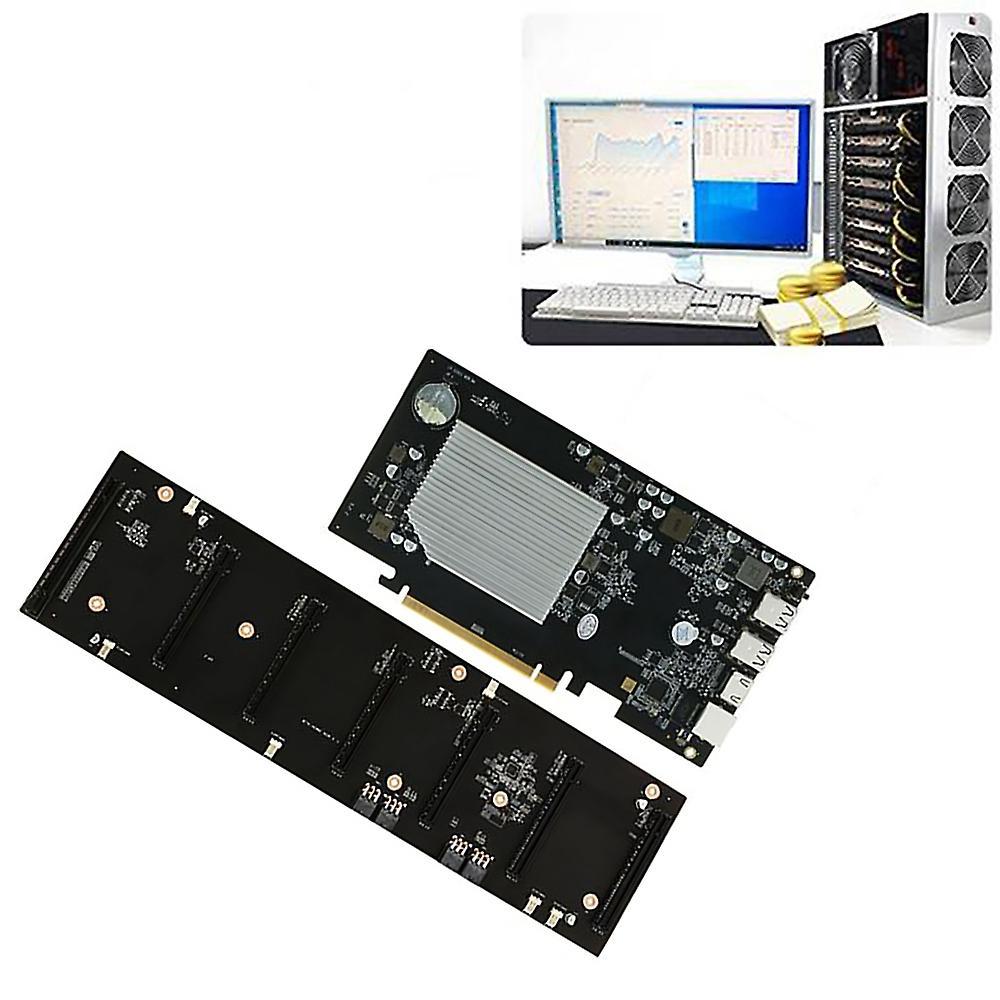 Eth-hsw2 Mining Motherboard with 128g Ssd+4x6pin to 8pin Power Cord