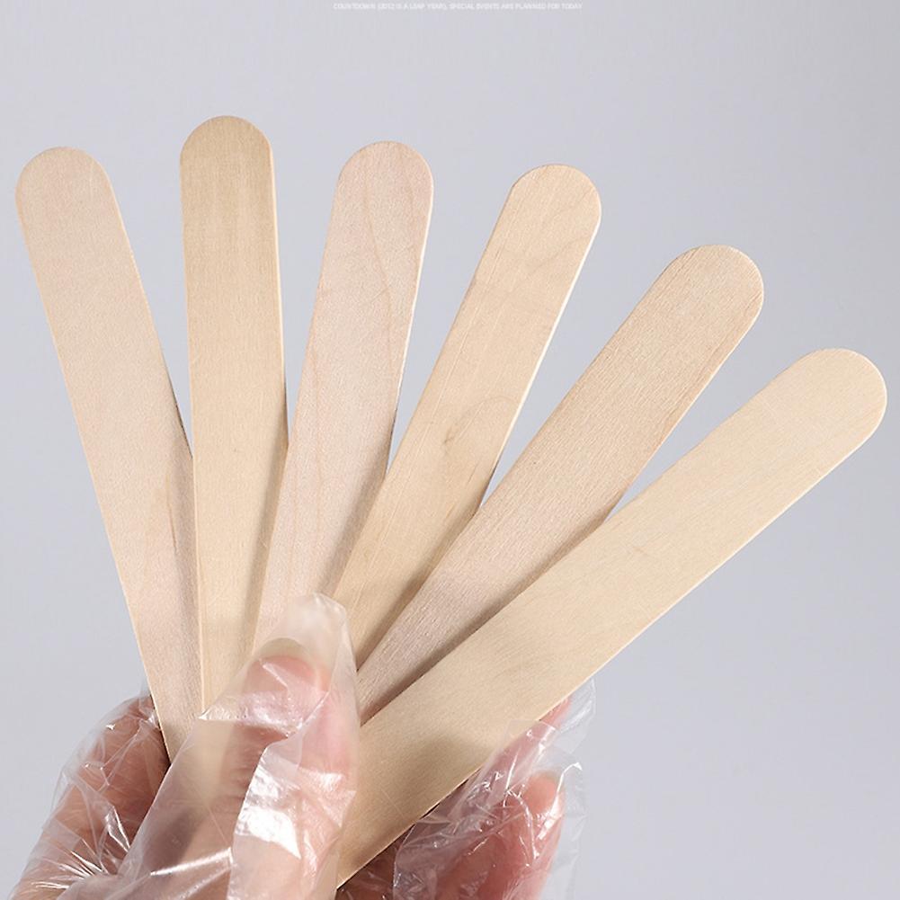 100x Spatula Wooden Spatula Children's Spatula Craft Spatula
