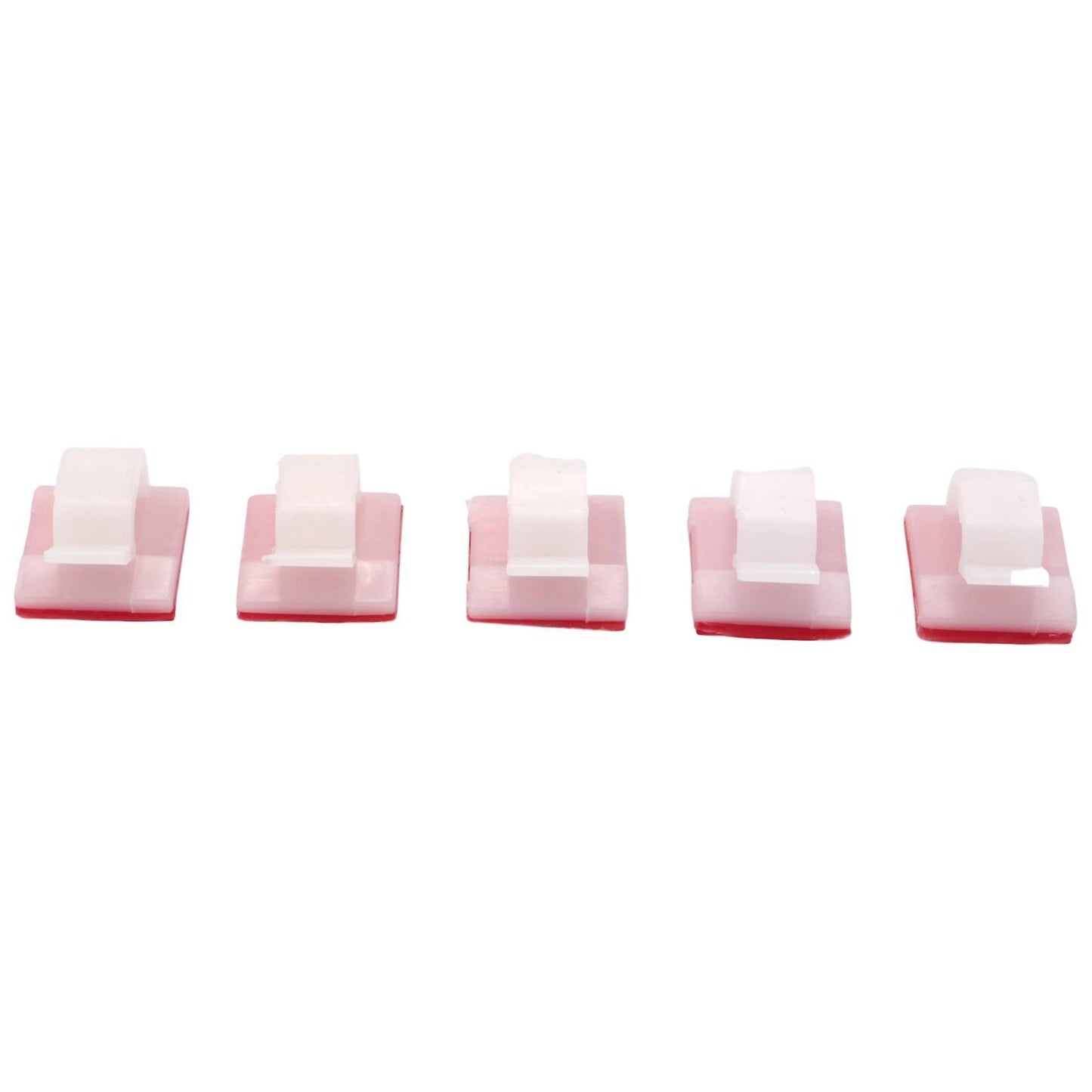 100 Self-adhesive Cable Management Clips, for Ethernet Cable, Office