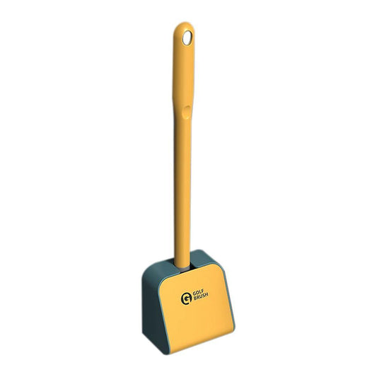 Durable Silicone Brush Golf Toilet Brush Cleaning Brush Home Tool -2