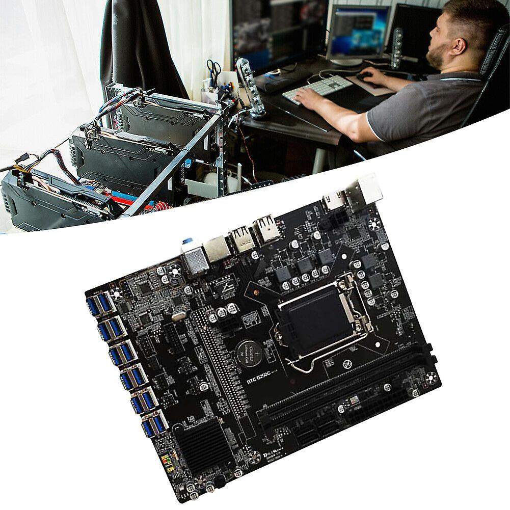 B250 Btc Mining Machine Motherboard with 8g Ddr4 Memory