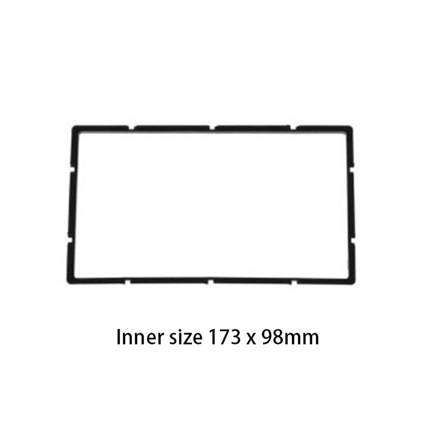 Double Din Car Radio Frame for Nissan Elgrand E51 2002-2010 Stereo