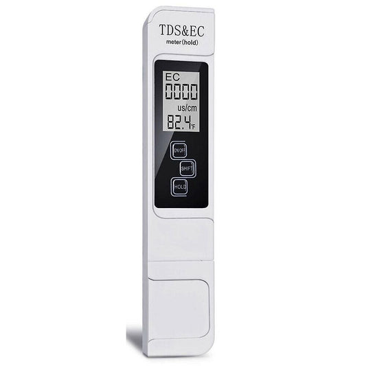 Tds Ec Meter Digital Water Quality Tester 0-9999 Ppm Measurement