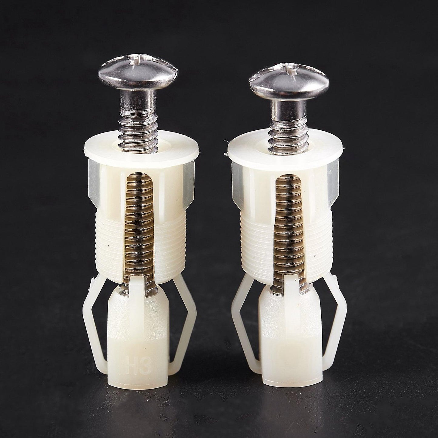 2pcs Toilet Seat Screws Toilet Seats Hinges Type&size:4 38mmx5mm