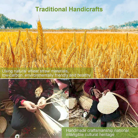 Hand-woven Hand Fan Summer Cooling Mosquito Repellent Hand Fans