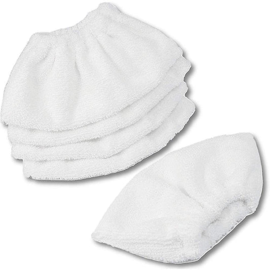 5 Pcs Microfiber Cover Set for Hand Nozzle Karcher Steam Cleaner