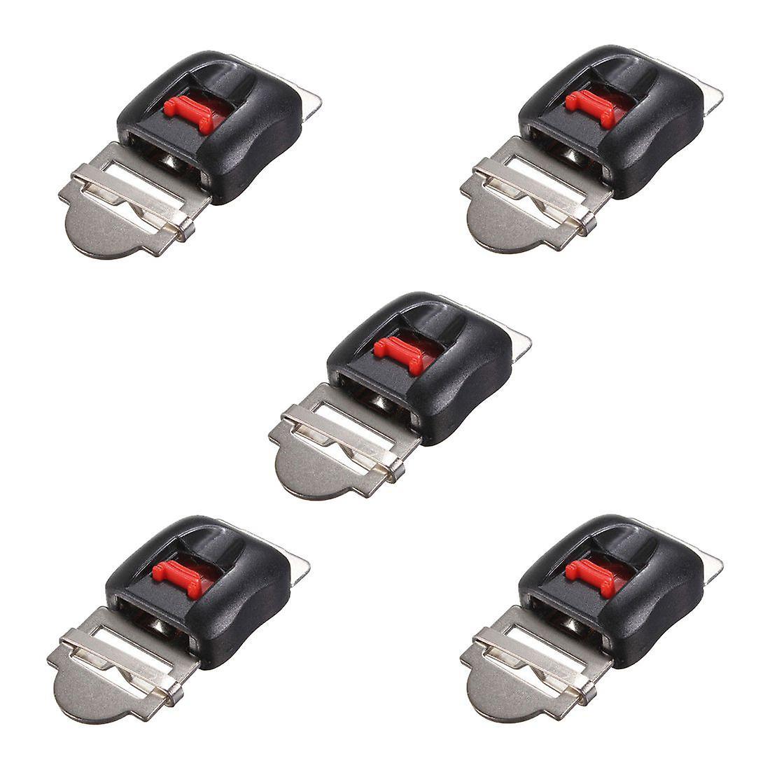5pcs Motorcycle Helmet Clip Chin Strap Quick Release Buckle