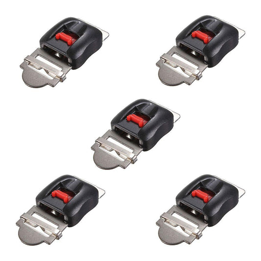 5pcs Motorcycle Helmet Clip Chin Strap Quick Release Buckle