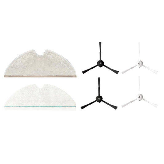 6pcs Part for Roborock T8/q7 Max / Max+ Robot Mop Cloth Side Brush