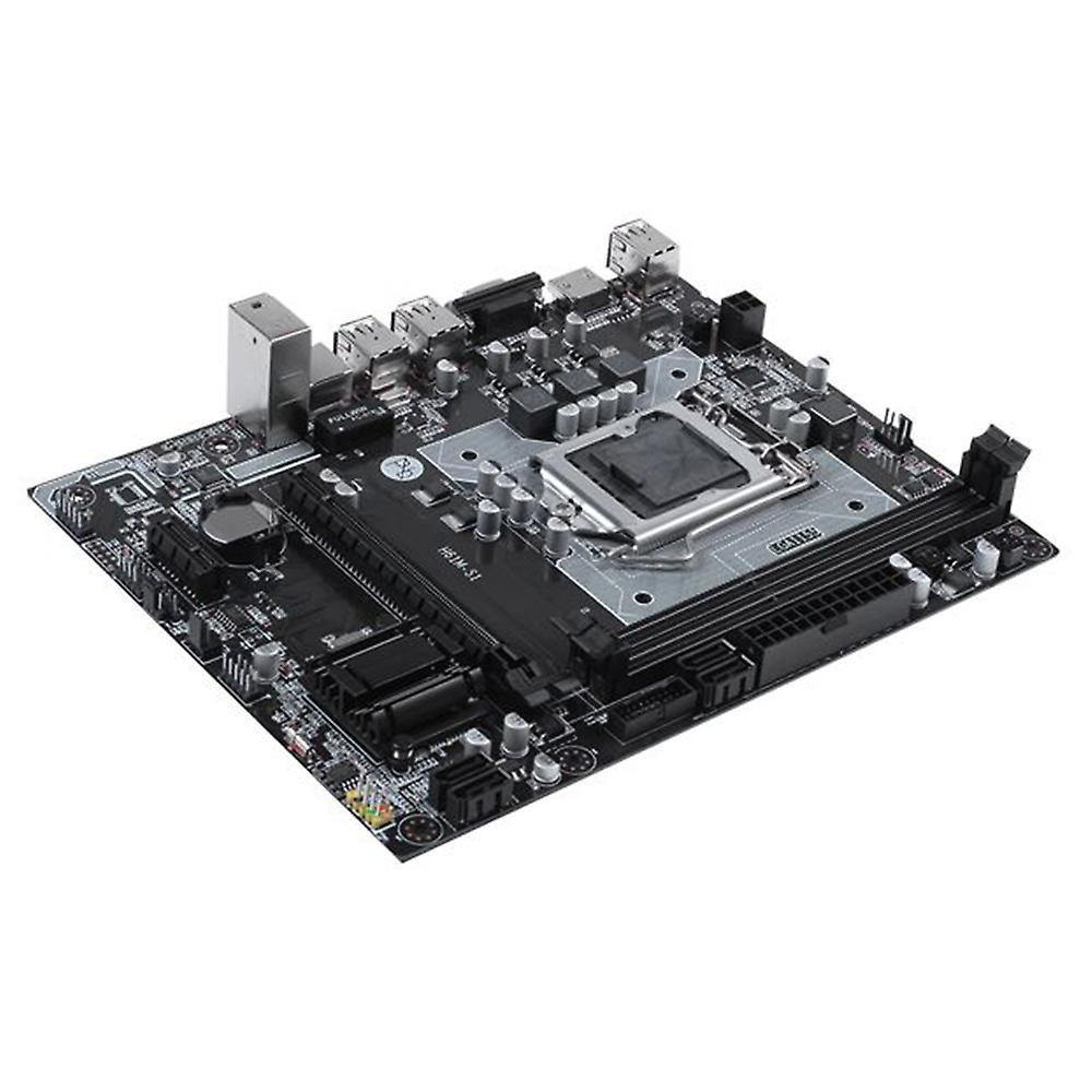 H61-m Desktop Motherboard Lga1155 Cpu Support M.2 Nvme Ssd 2xddr3