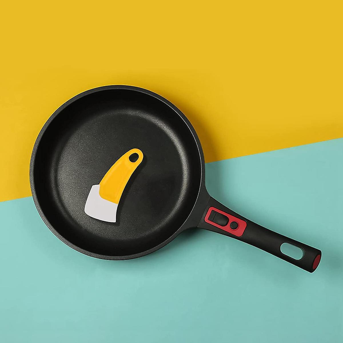 Household Cleaning Spatula Grease Heat-resistant Cleaning Yellow