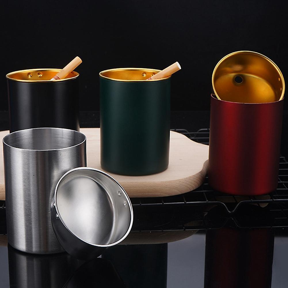 Table Stainless Steel Ashtray Car Ashtray Mini Tools Ashtray Case, D