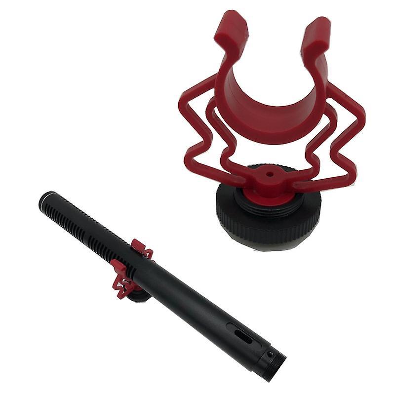 2pcs Universal Microphone Wavy Shock Mount Adapter Plastic