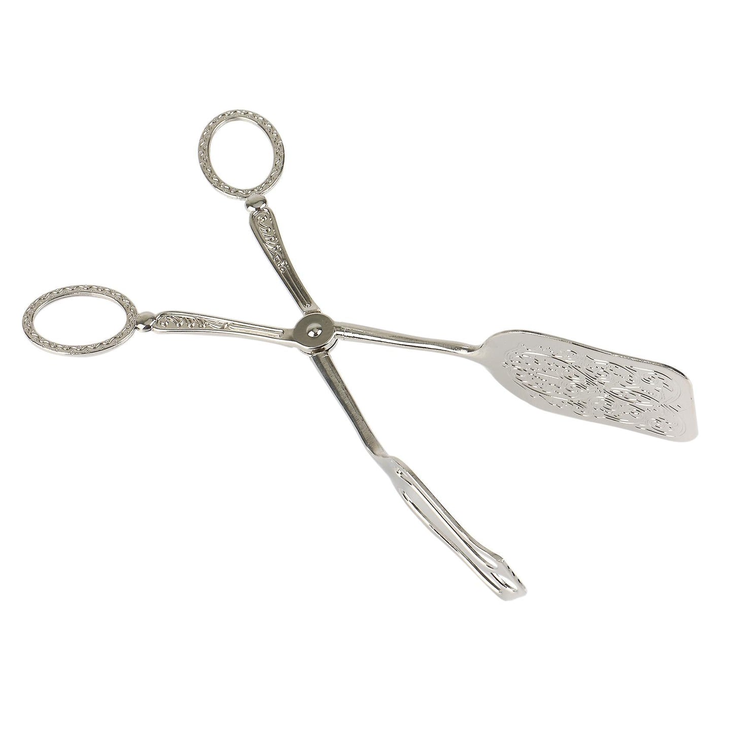 Snacks Salad Bread Pastry Baking Fruit Salad Cake Clips,square Silver