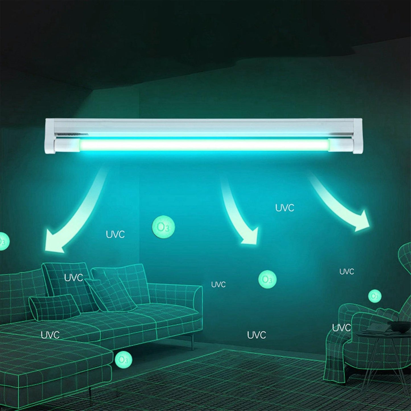 T5 6w Led Uv Lamp Quartz Uvc Germicidal Light Disinfection Lamp 220v