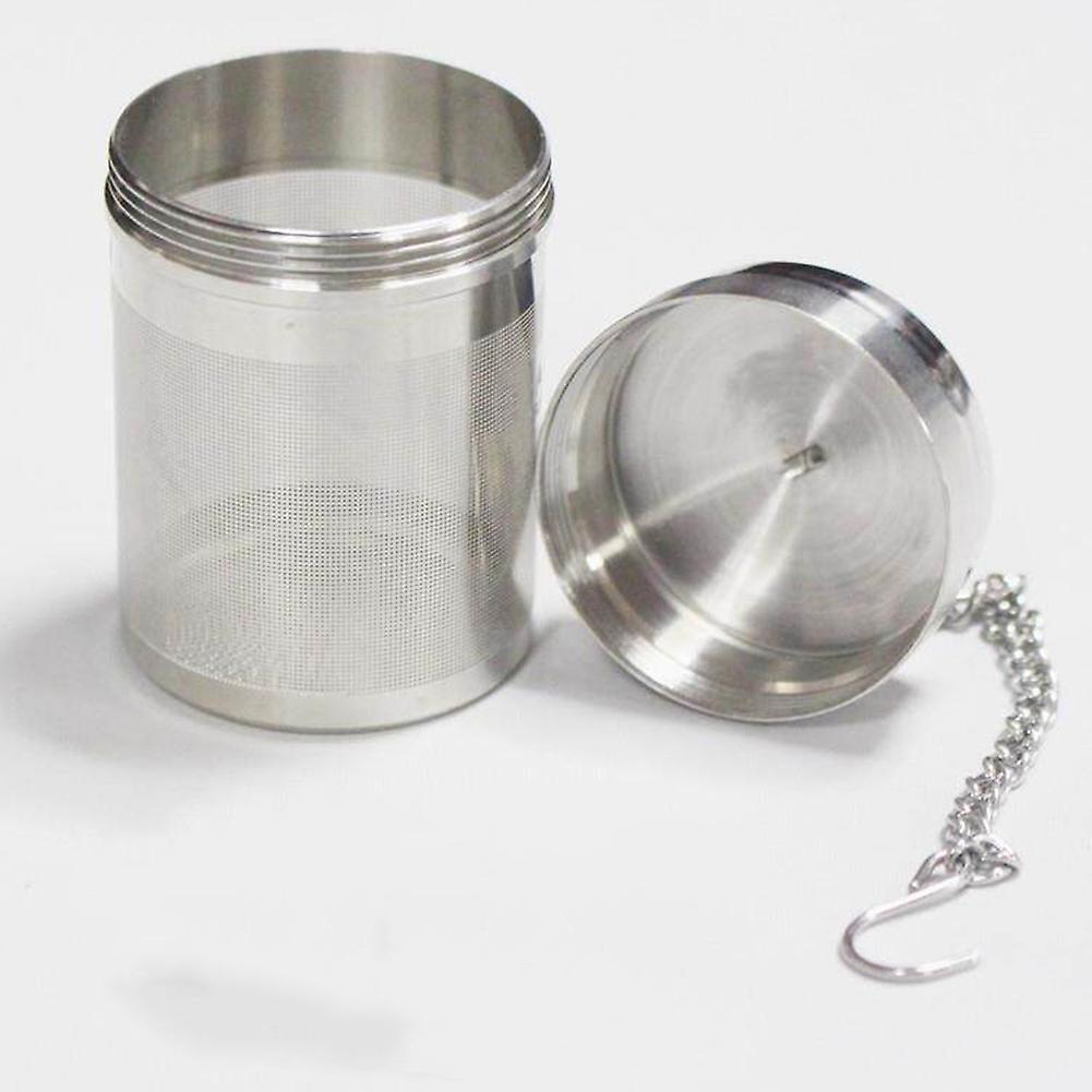 Stainless Steel Tea Strainer Leaf Spice Herbal Teapot Home,8.1x11cm
