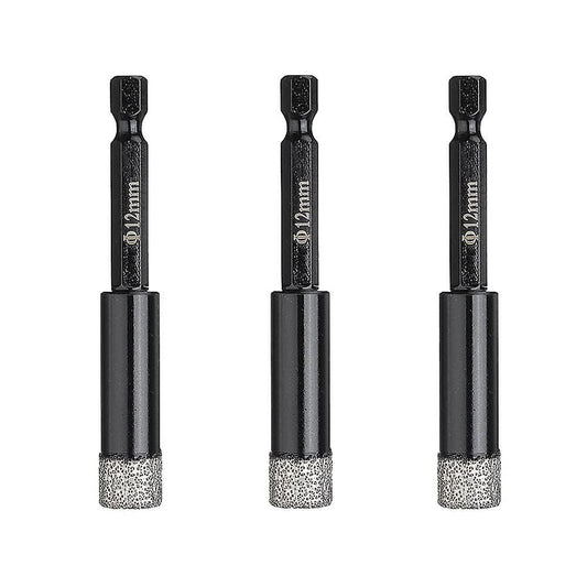Dry Diamond Drill Bits,for Granite Porcelain Tile Ceramic,dia 12mm
