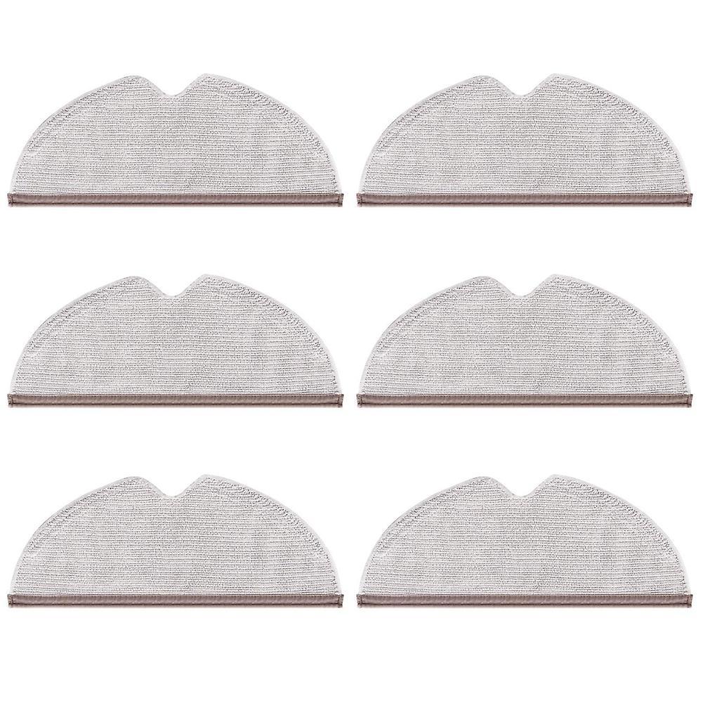 6pcs Full Coverage Mopping Cloths for Xiaomi Roborock S5 S50 S51 S55