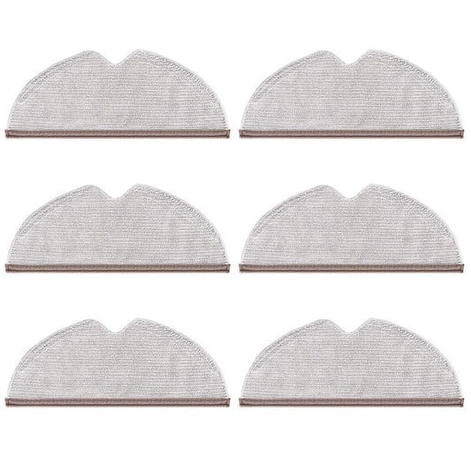 6pcs Full Coverage Mopping Cloths for Xiaomi Roborock S5 S50 S51 S55